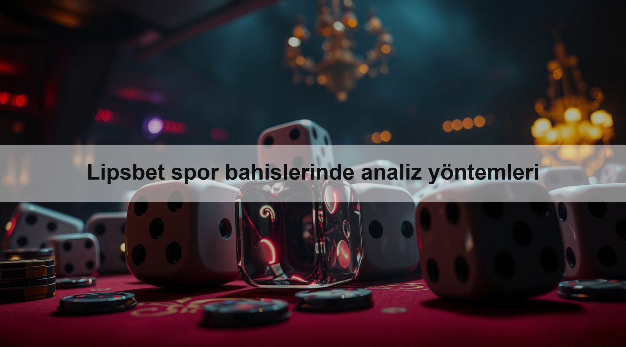 Lipsbet spor bahislerinde analiz yöntemleri 1 Lipsbet spor bahislerinde analiz yöntemleri